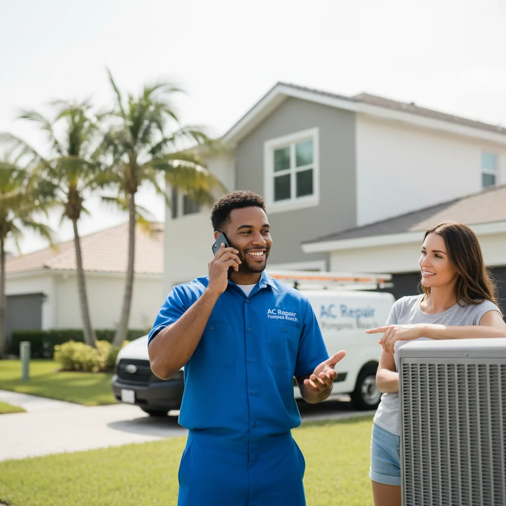 AC Repair Pompano Beach customer support in Vilas